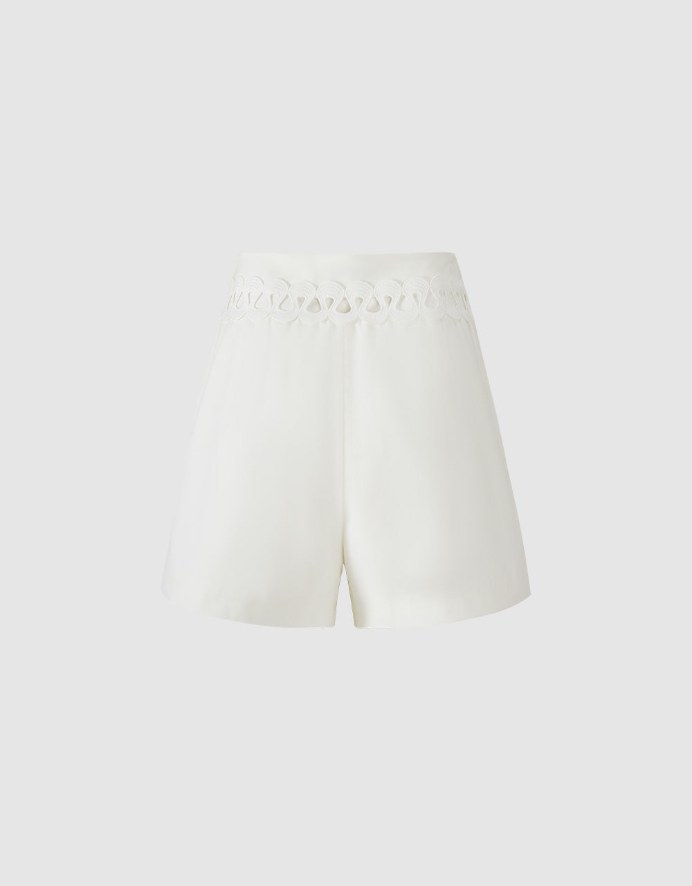 Cut Out High Waist Shorts