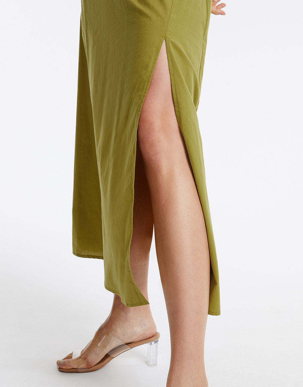Cut Out Halter Dress
