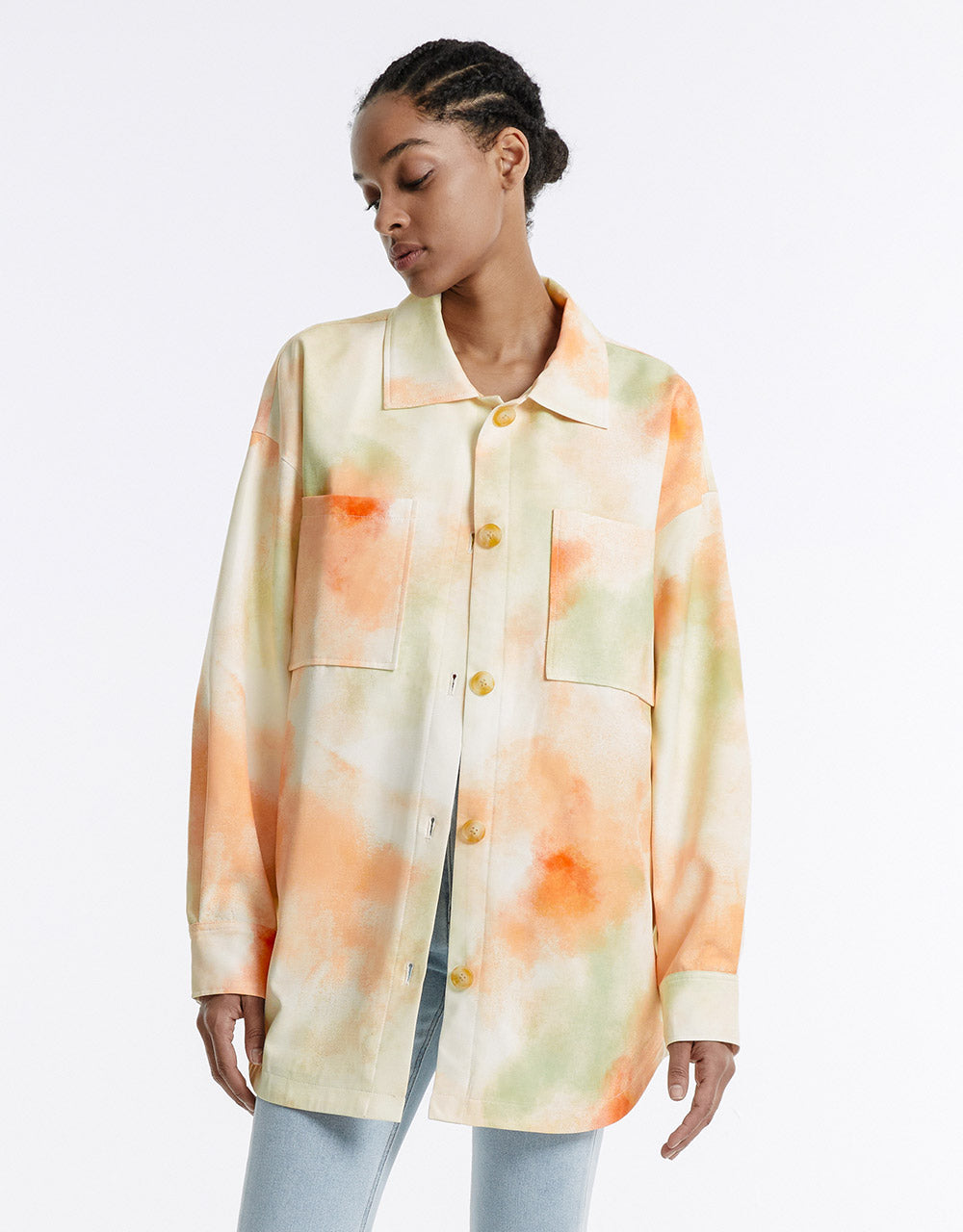 Tie Dye Oversized Jacket