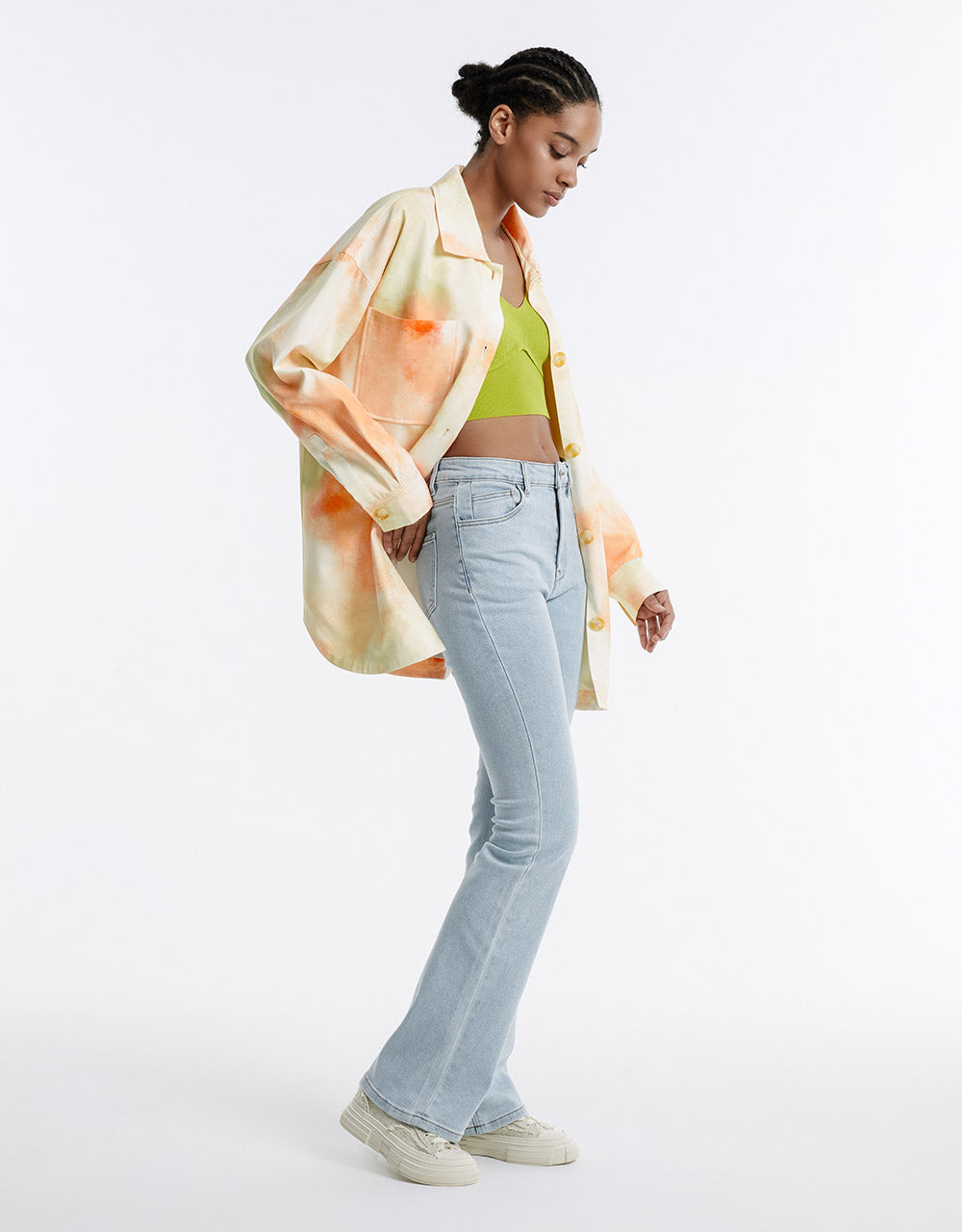 Tie Dye Oversized Jacket