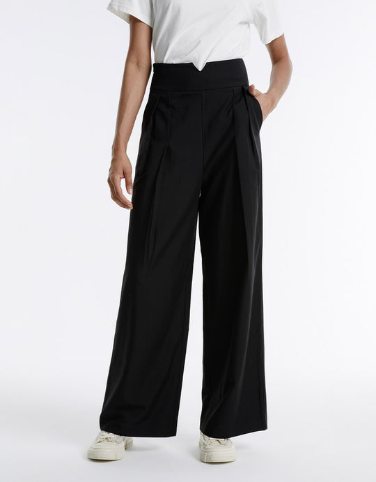 High Waist Wide Leg Pants