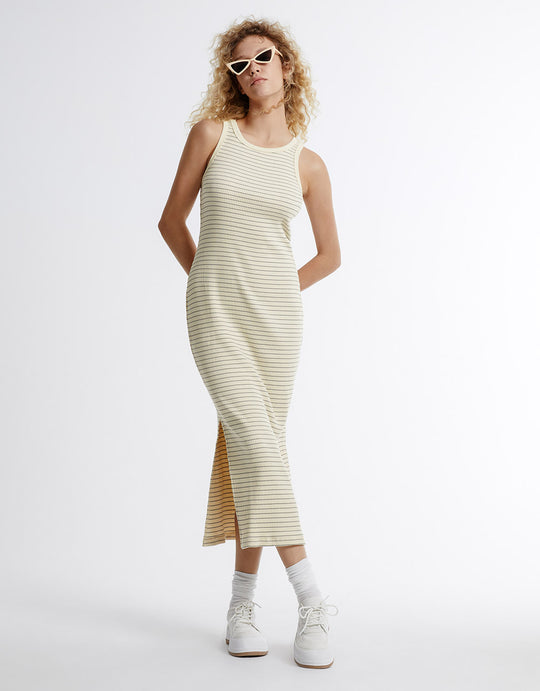 Checkered Midi Dress