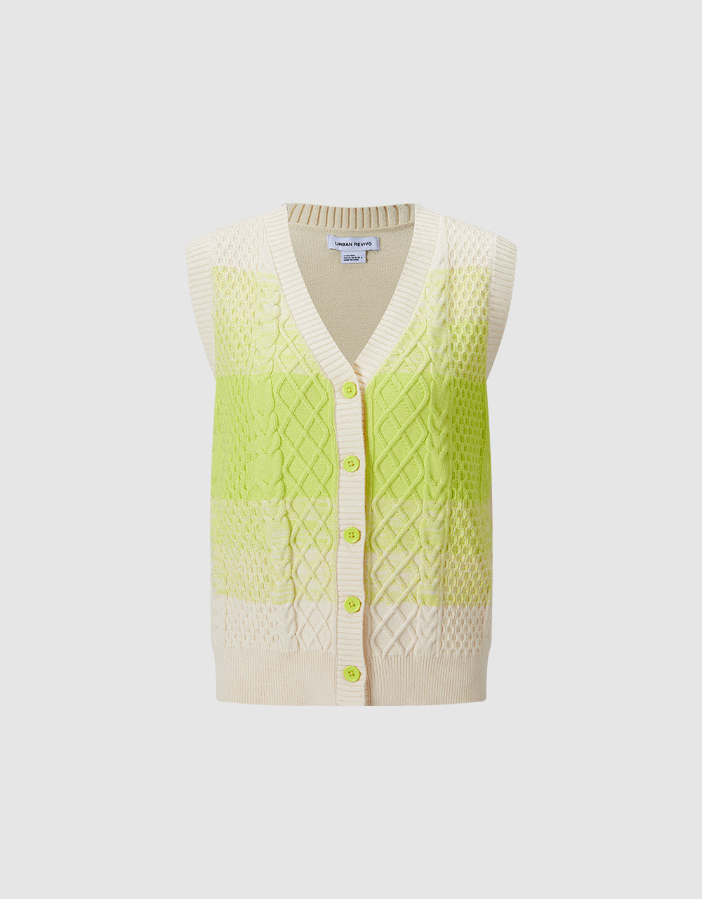 Ombre Sleeveless Cardigan