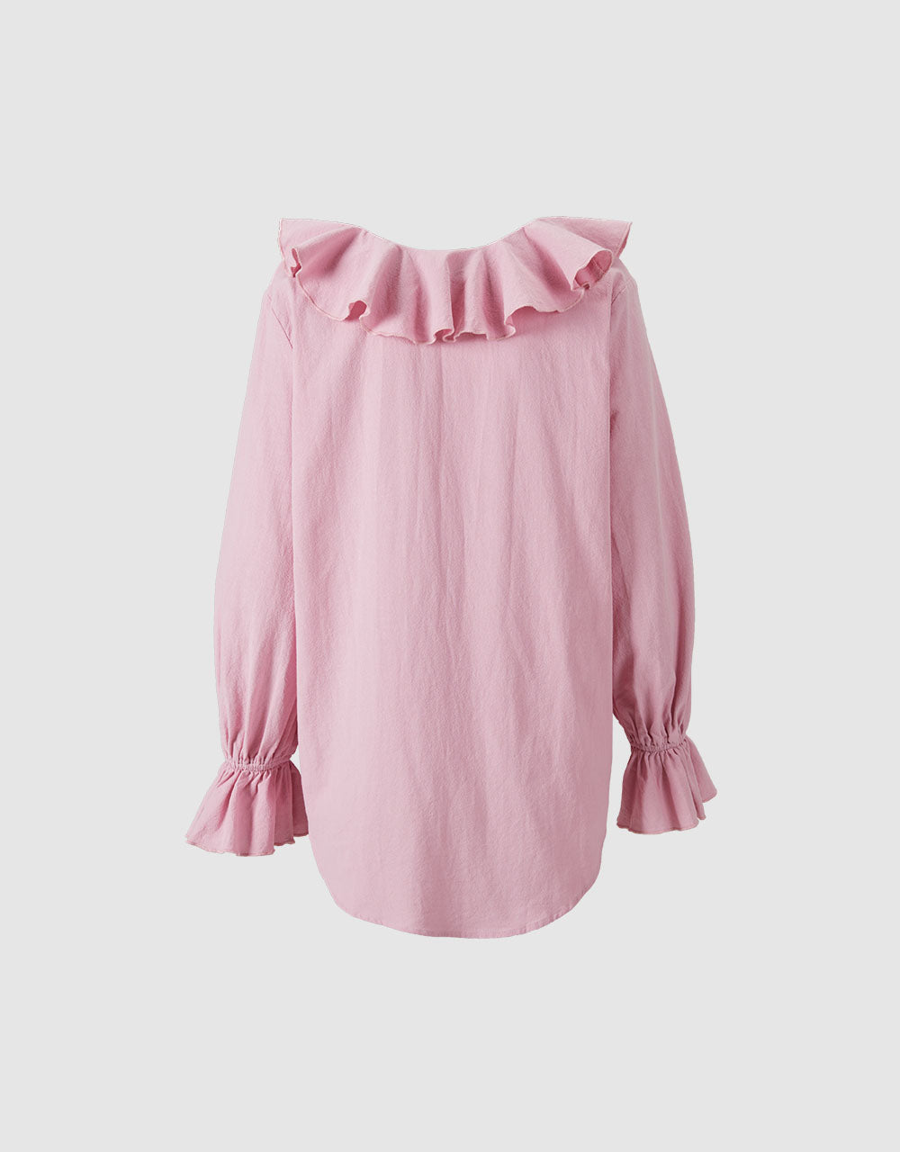 Striped Ruffled Shirt