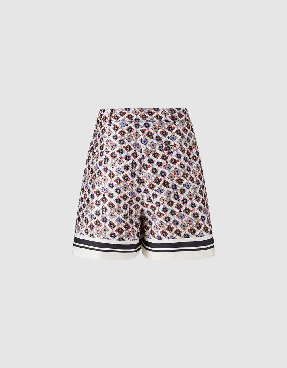 Geometric Print Shorts