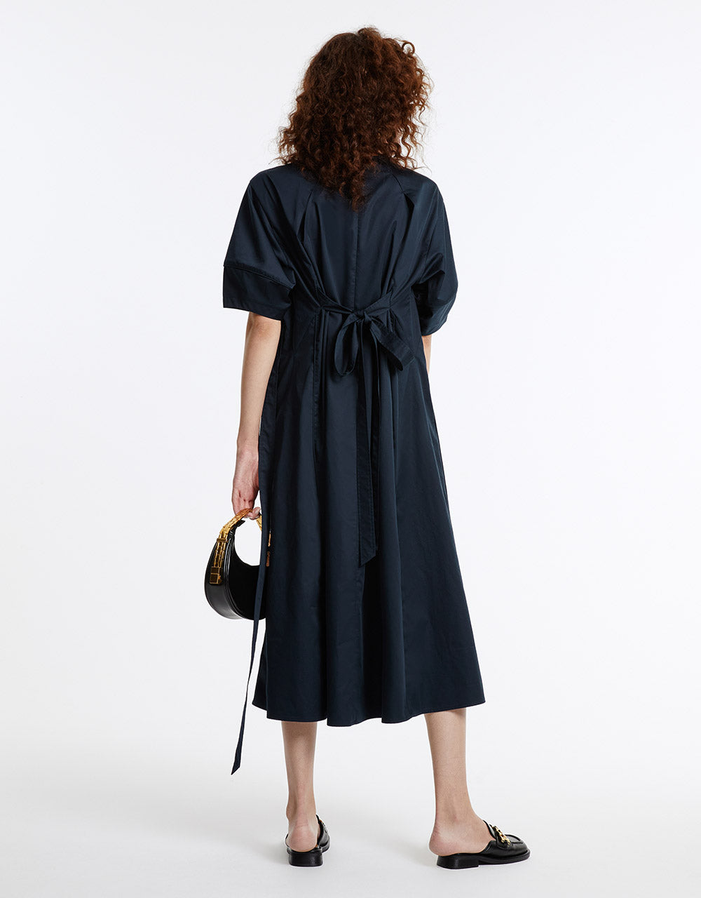 Tie Back Flowy Dress