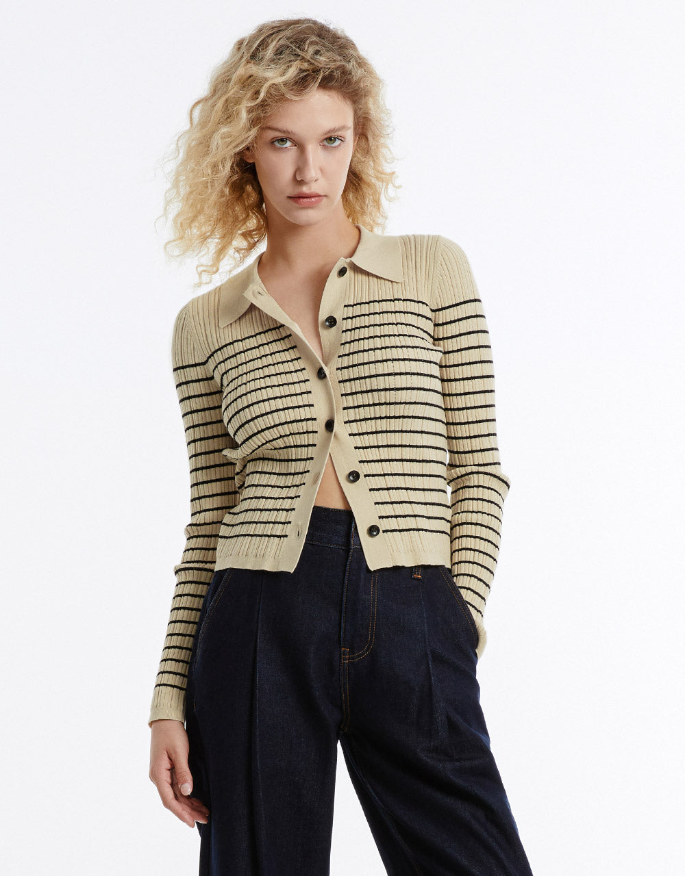 Striped Cardigan