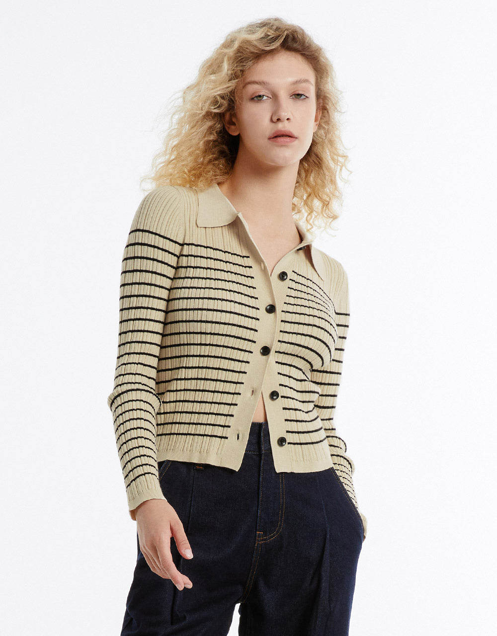 Striped Cardigan