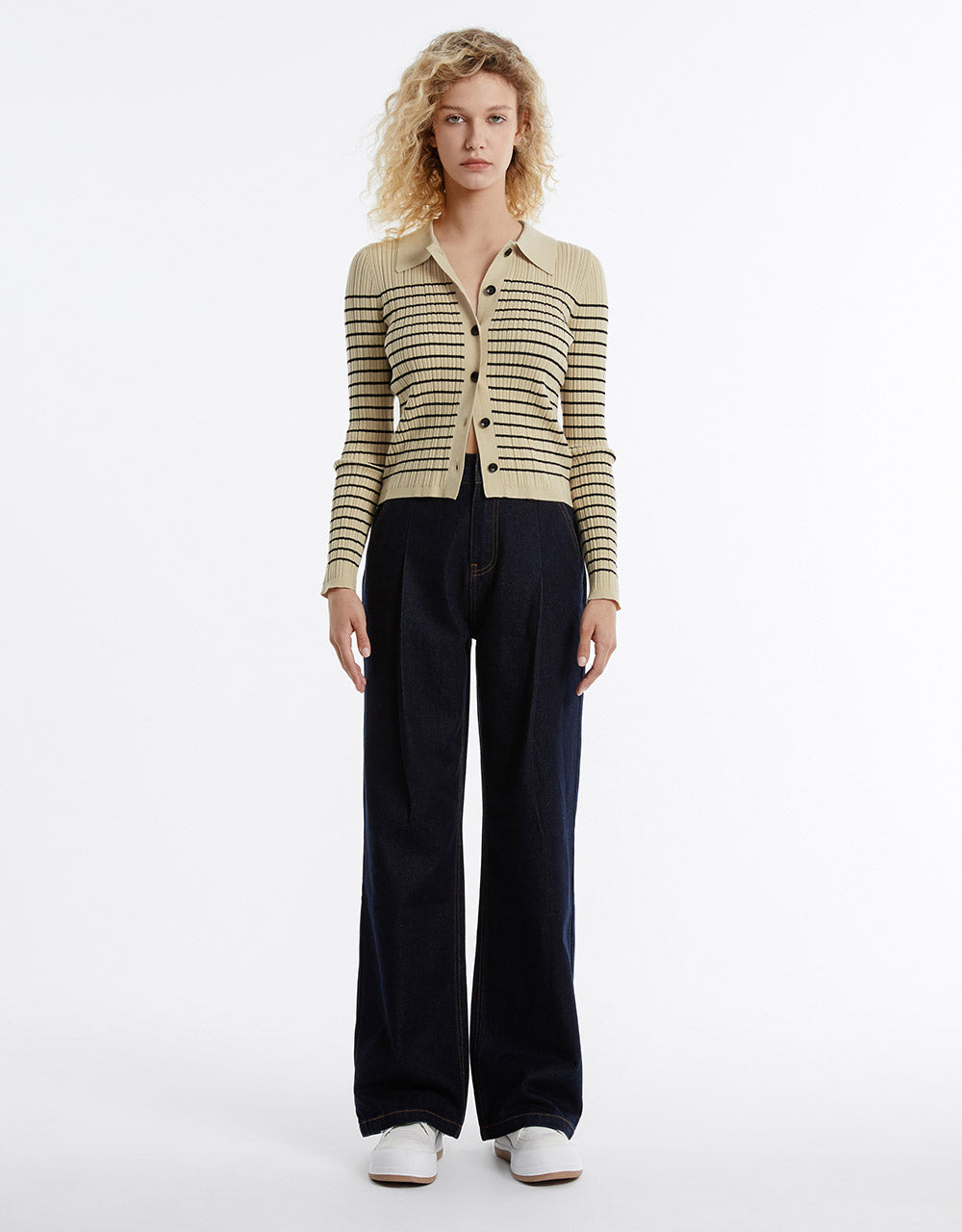Striped Cardigan