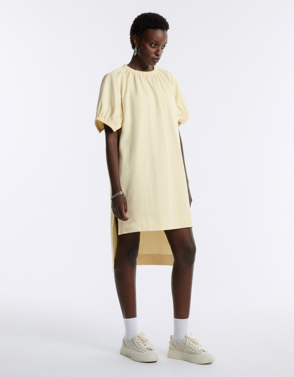 Asymmetrical Hem Dress