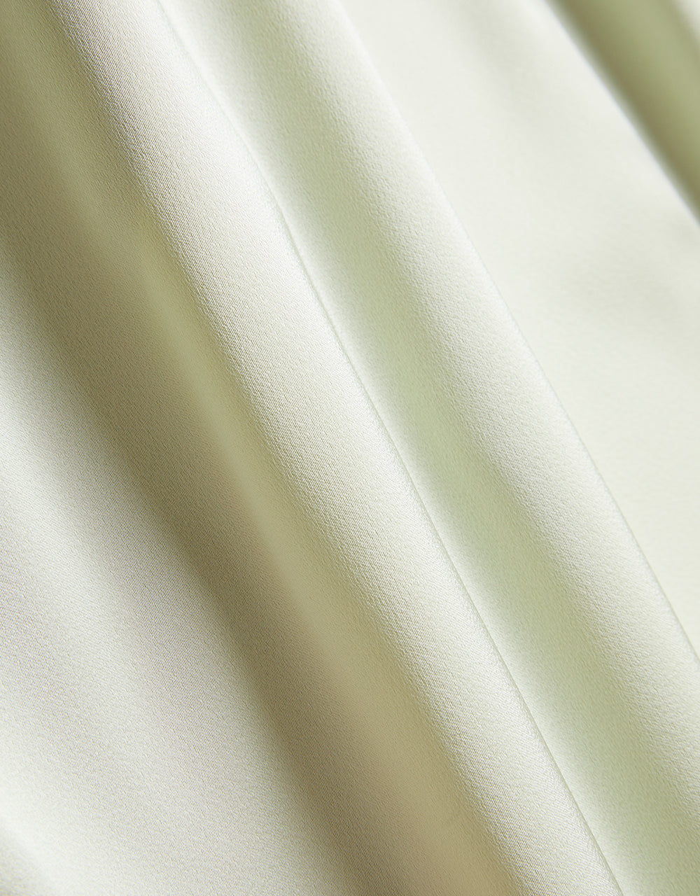 Satin Effect Wrapped Skirt