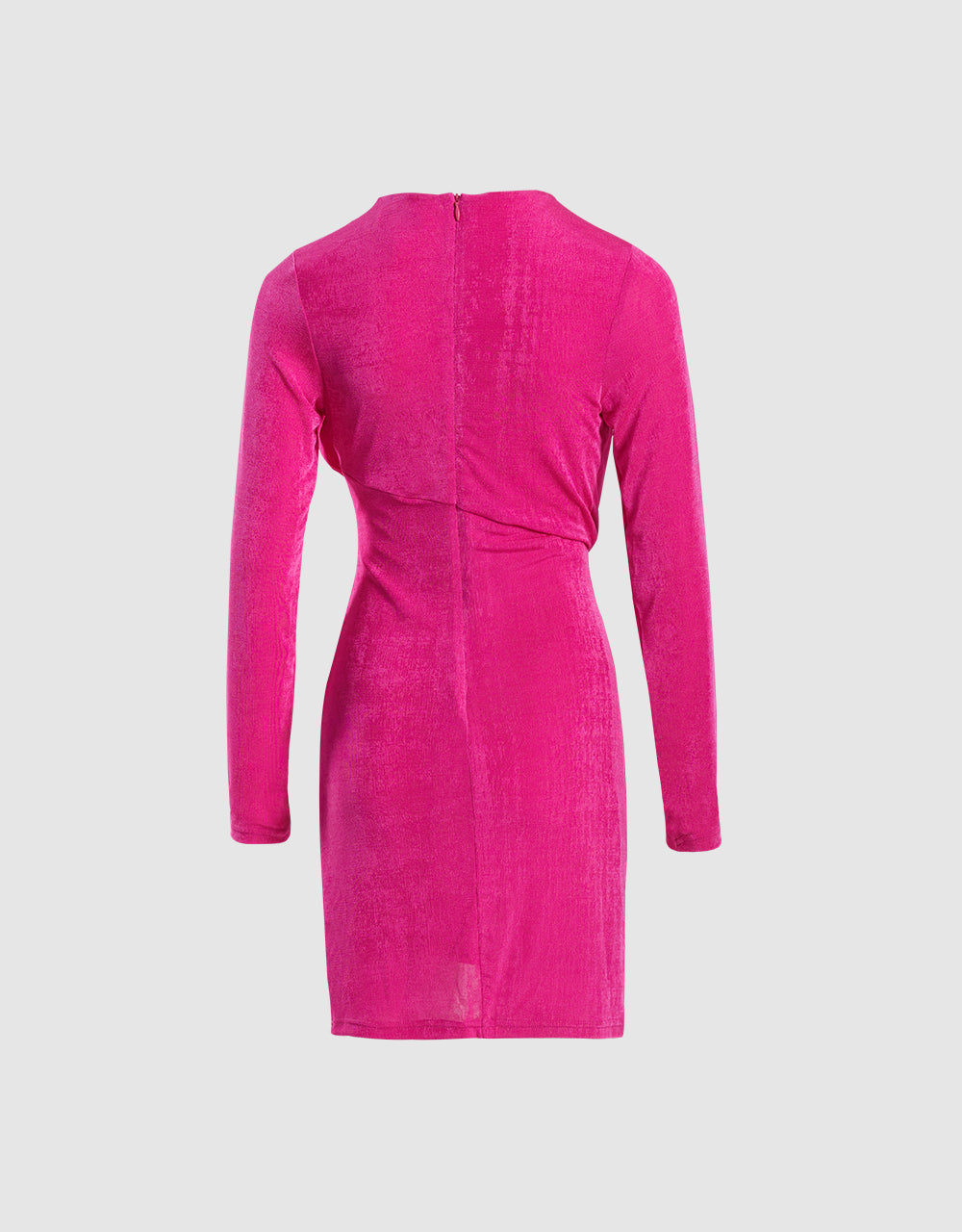 Ruched Wrap Dress