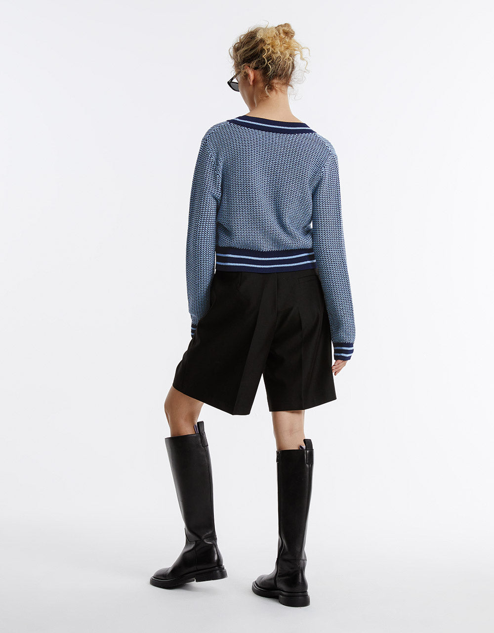 Belted Loose Fit Shorts