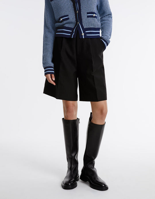 Belted Loose Fit Shorts