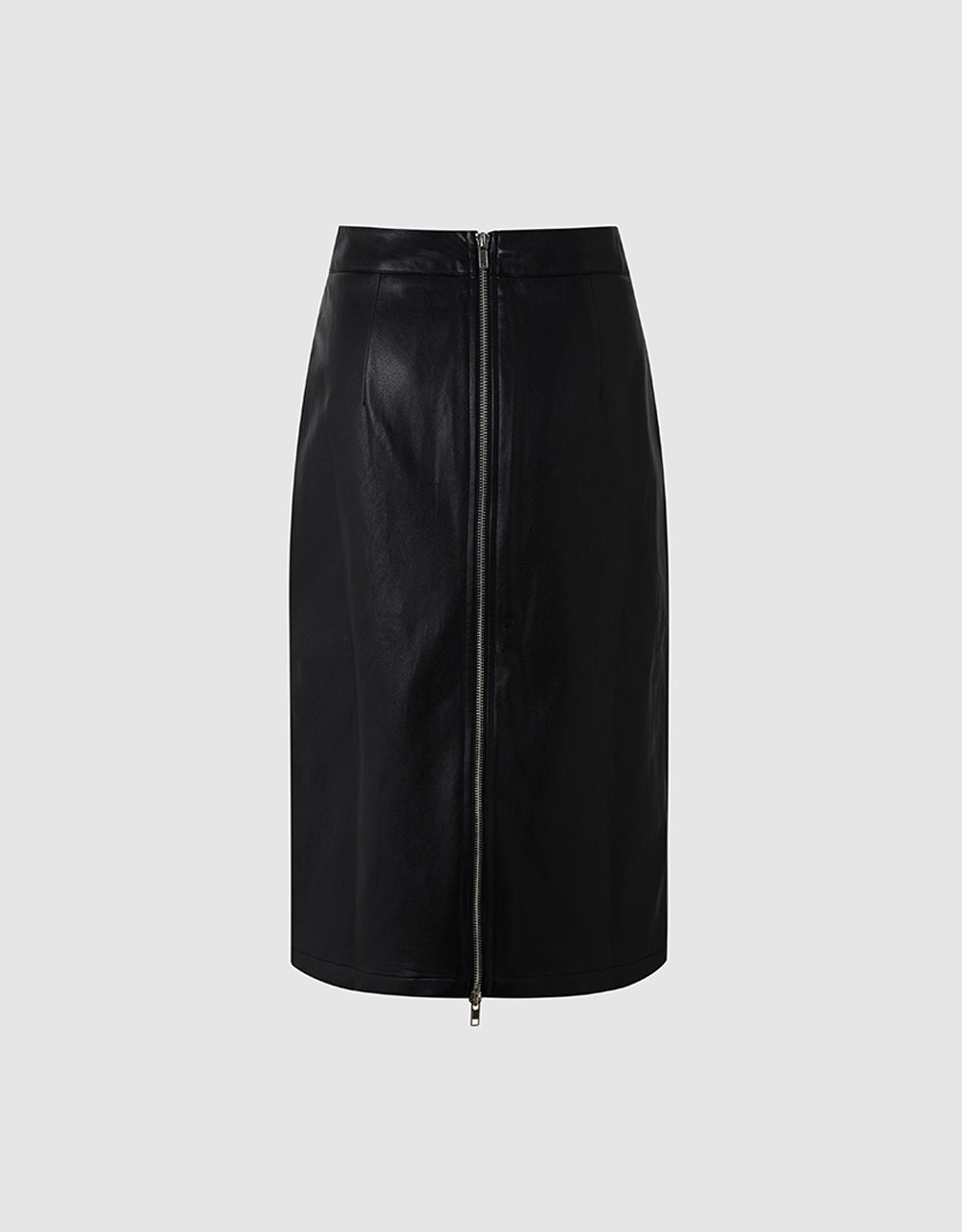Faux Leather Skirt