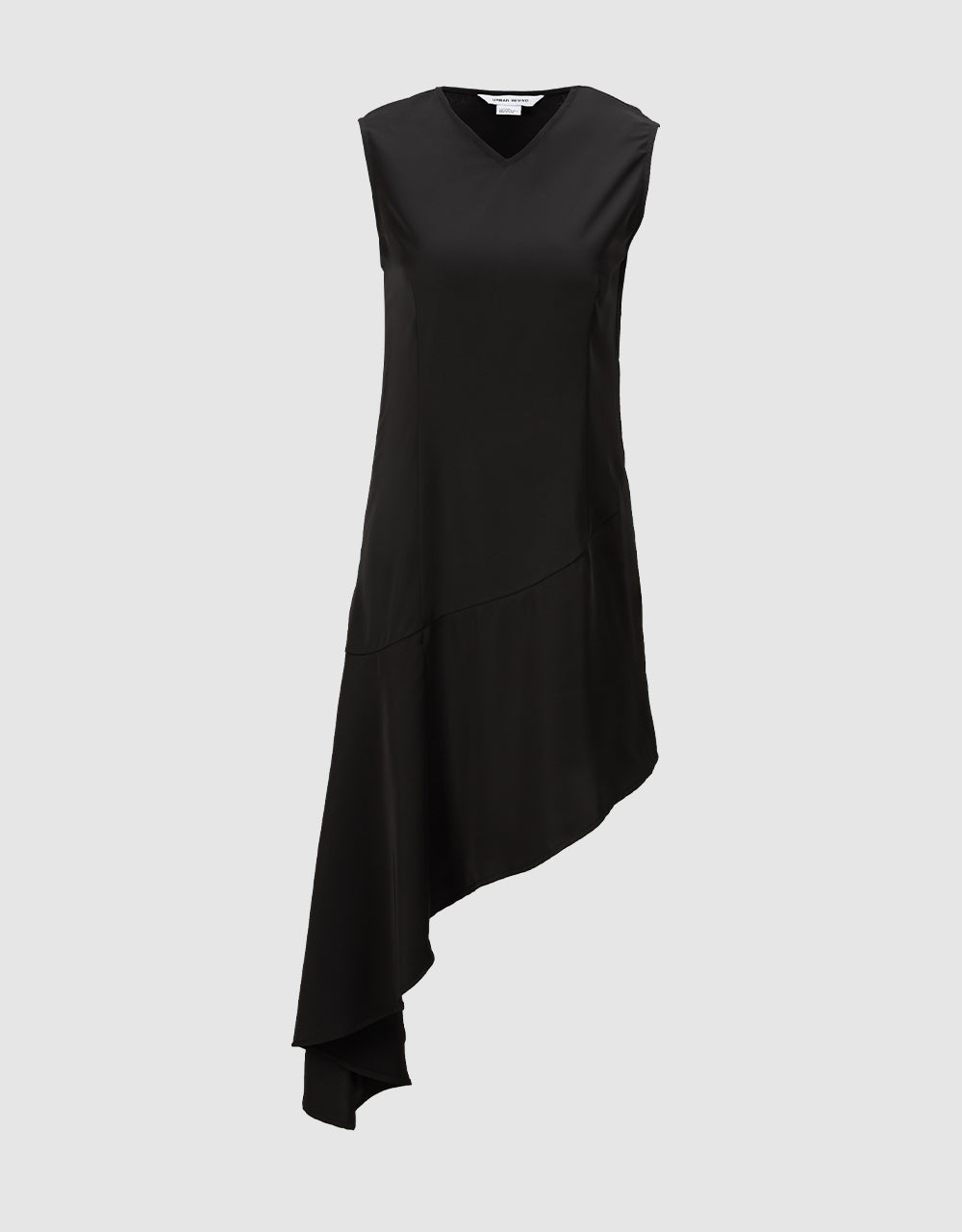 Asymmetrical Hem Sleeveless Dress