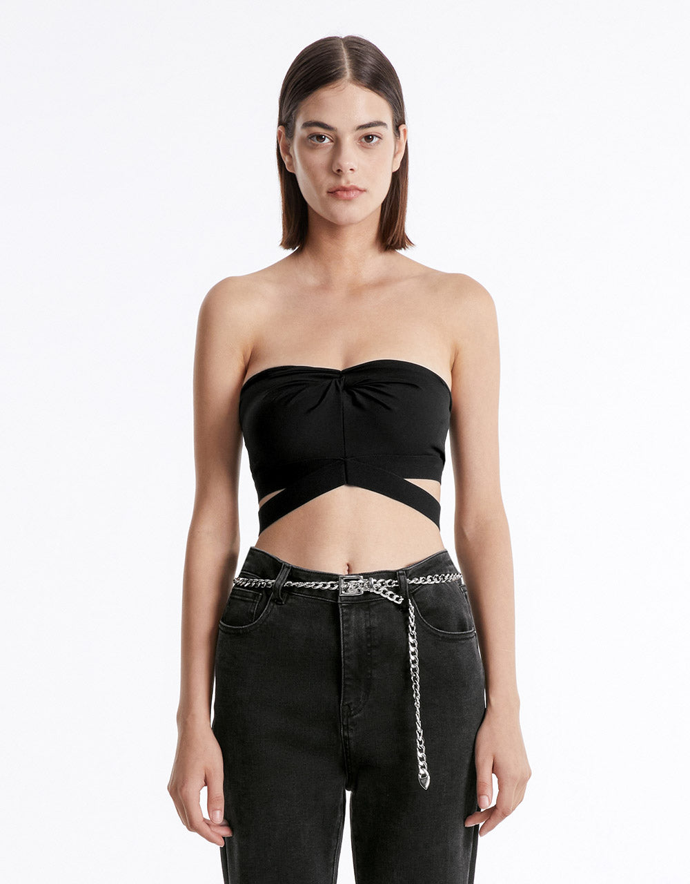 Cut Out Tube Top