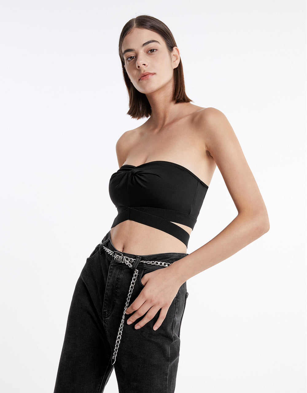 Cut Out Tube Top