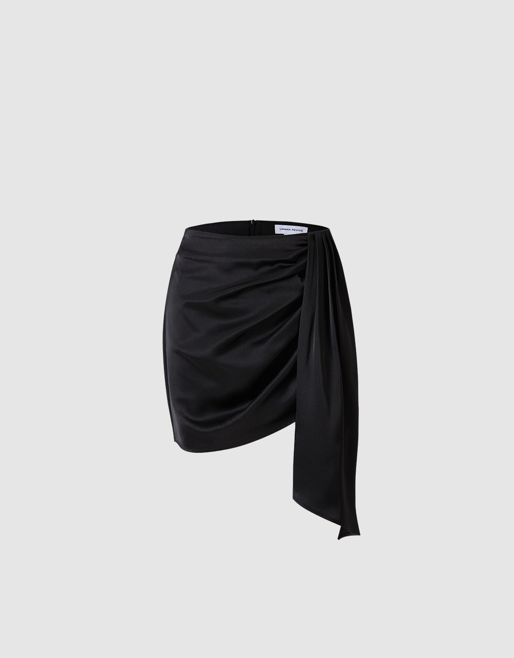 Ruched Wrap Skirt
