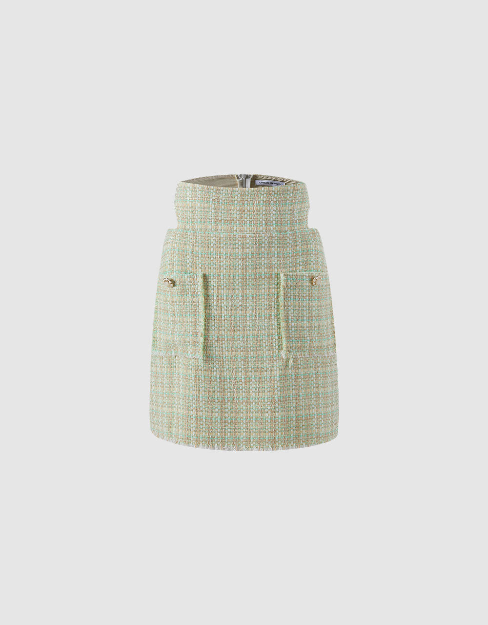 Tweed A-Line Skirt