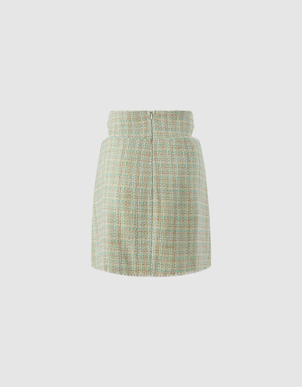 Tweed A-Line Skirt