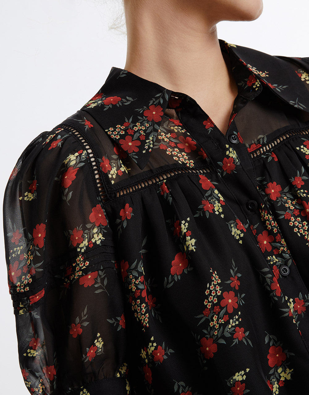 Floral Button Up Shirt