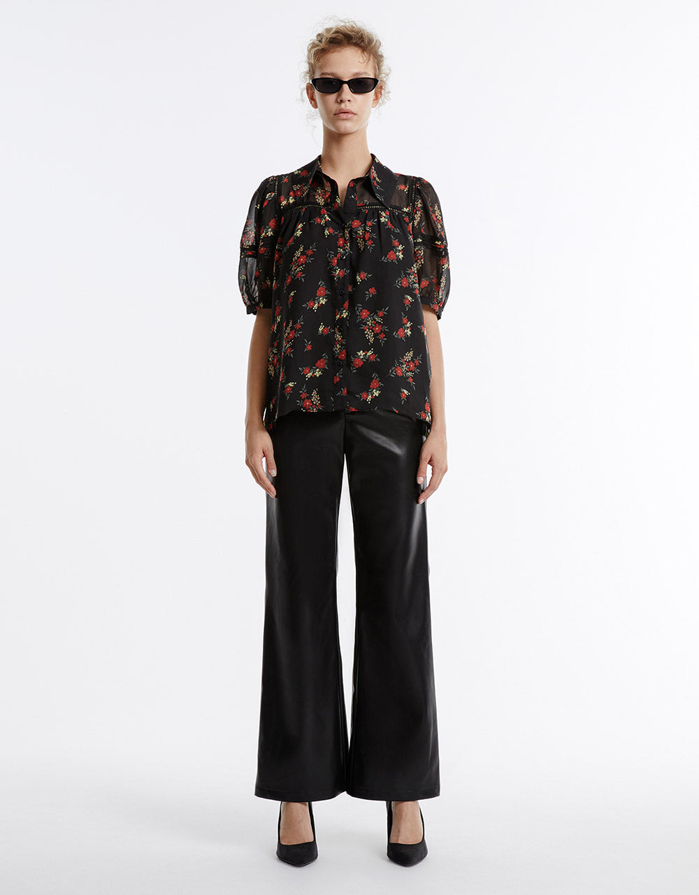 Floral Button Up Shirt