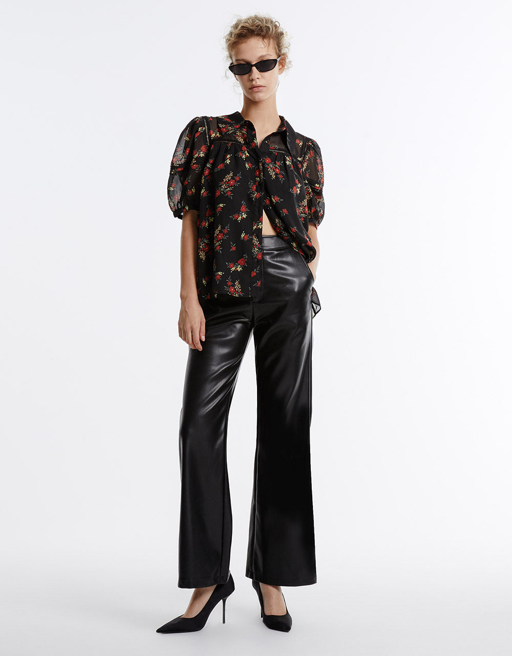 Floral Button Up Shirt