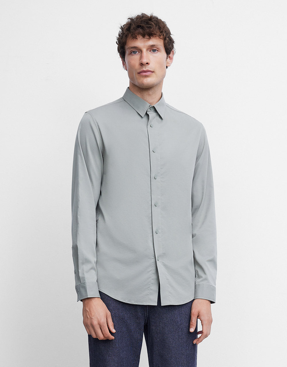 Basic Button Up Shirt