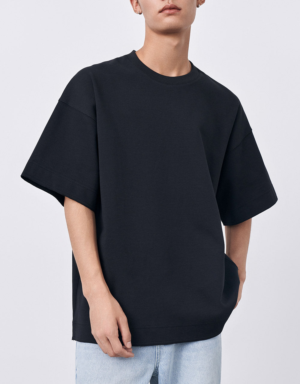 Basic Knit T-Shirt