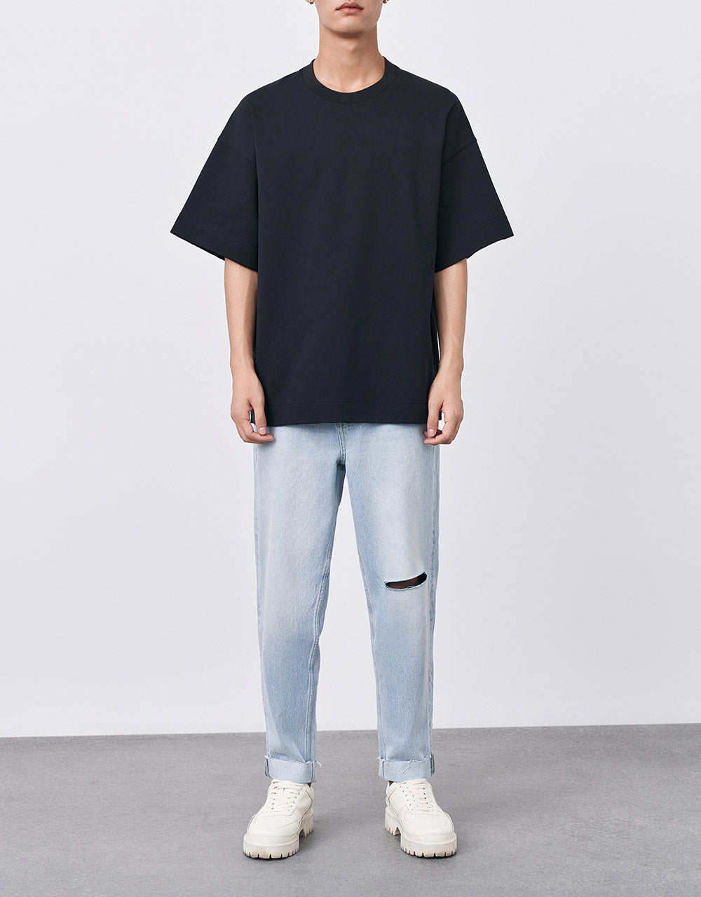 Basic Knit T-Shirt