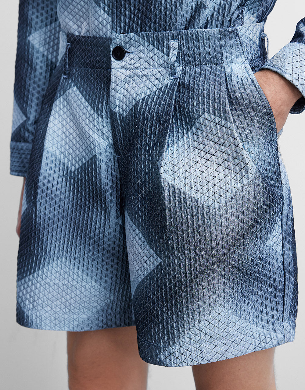 Geometric Print Shorts
