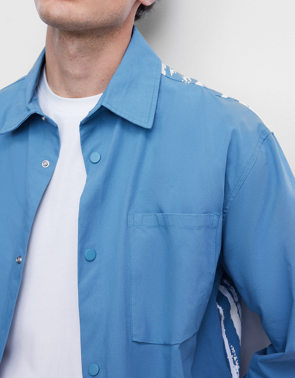 Patch Pocket Button Up Jacket