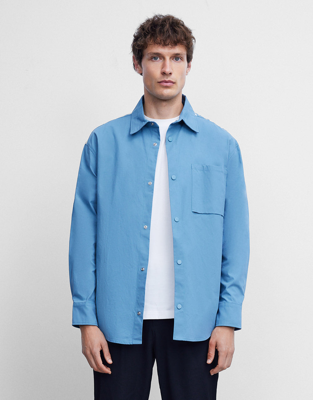 Patch Pocket Button Up Jacket