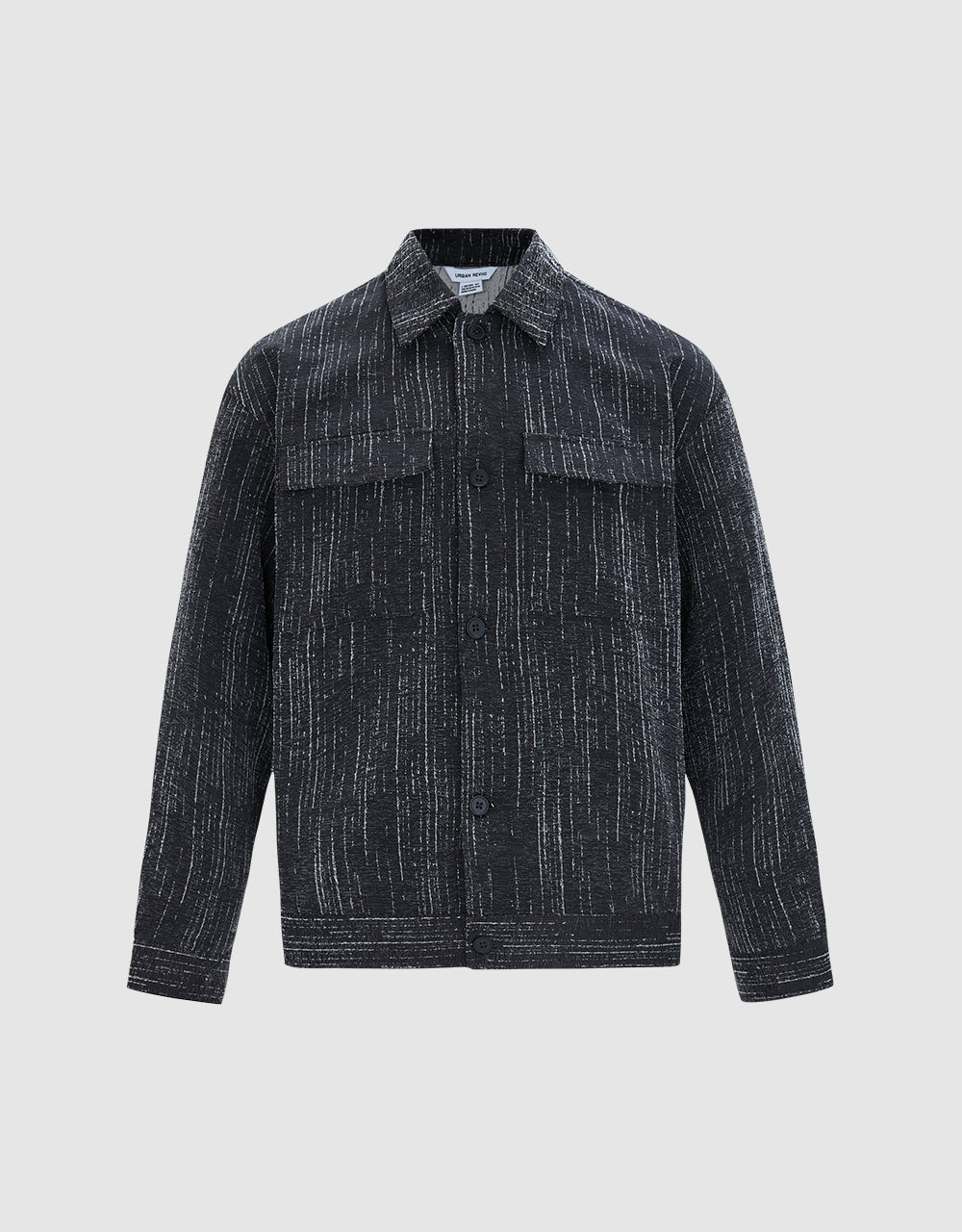 Printed Button Jacket