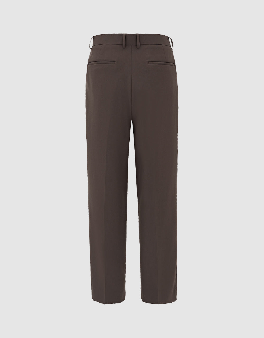 Pleated Straight Pants