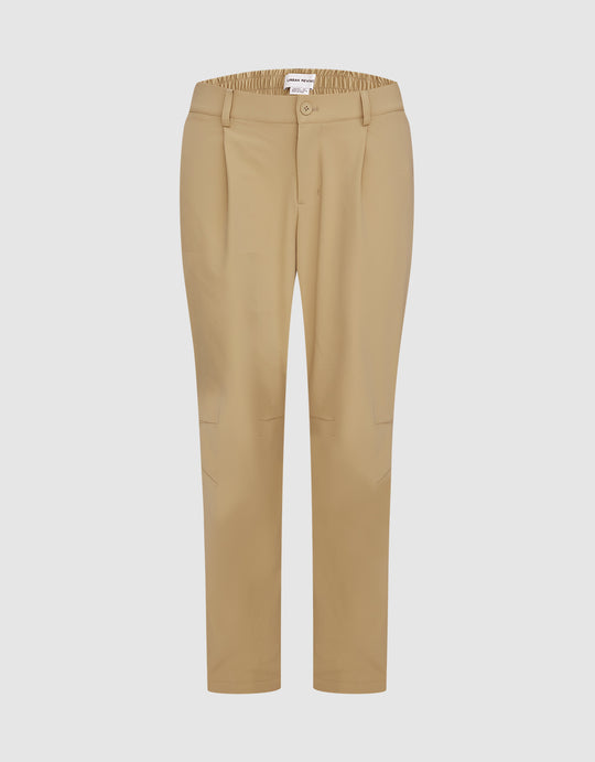 Pleated Straight Pants