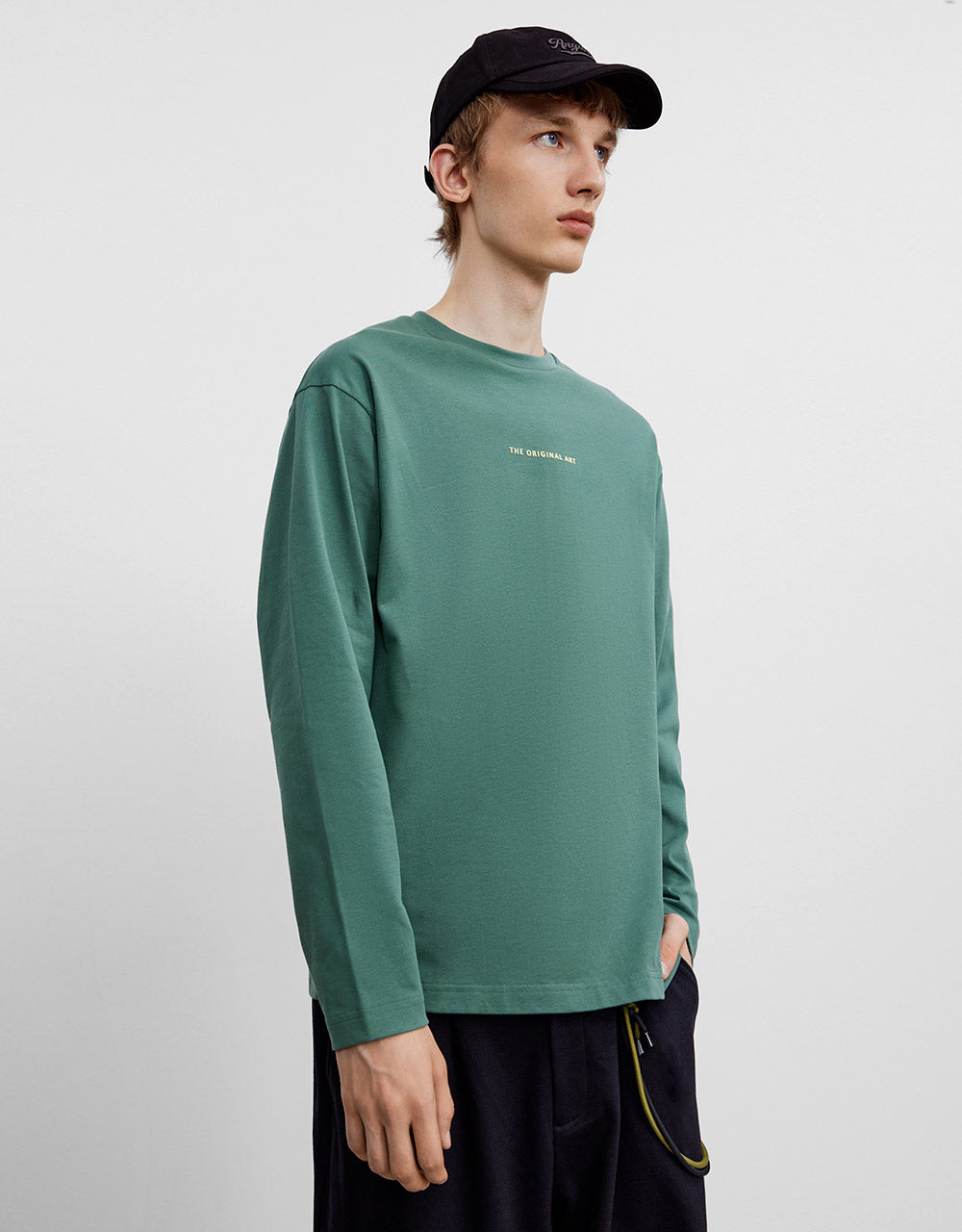 Letter Print Sweatshirt