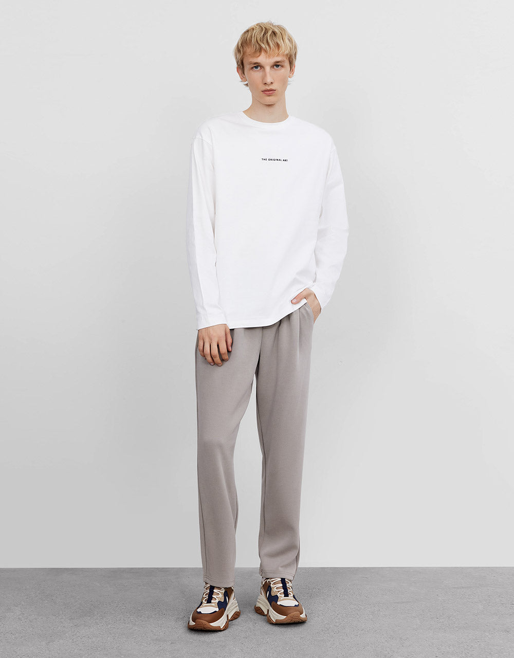 Letter Print Sweatshirt