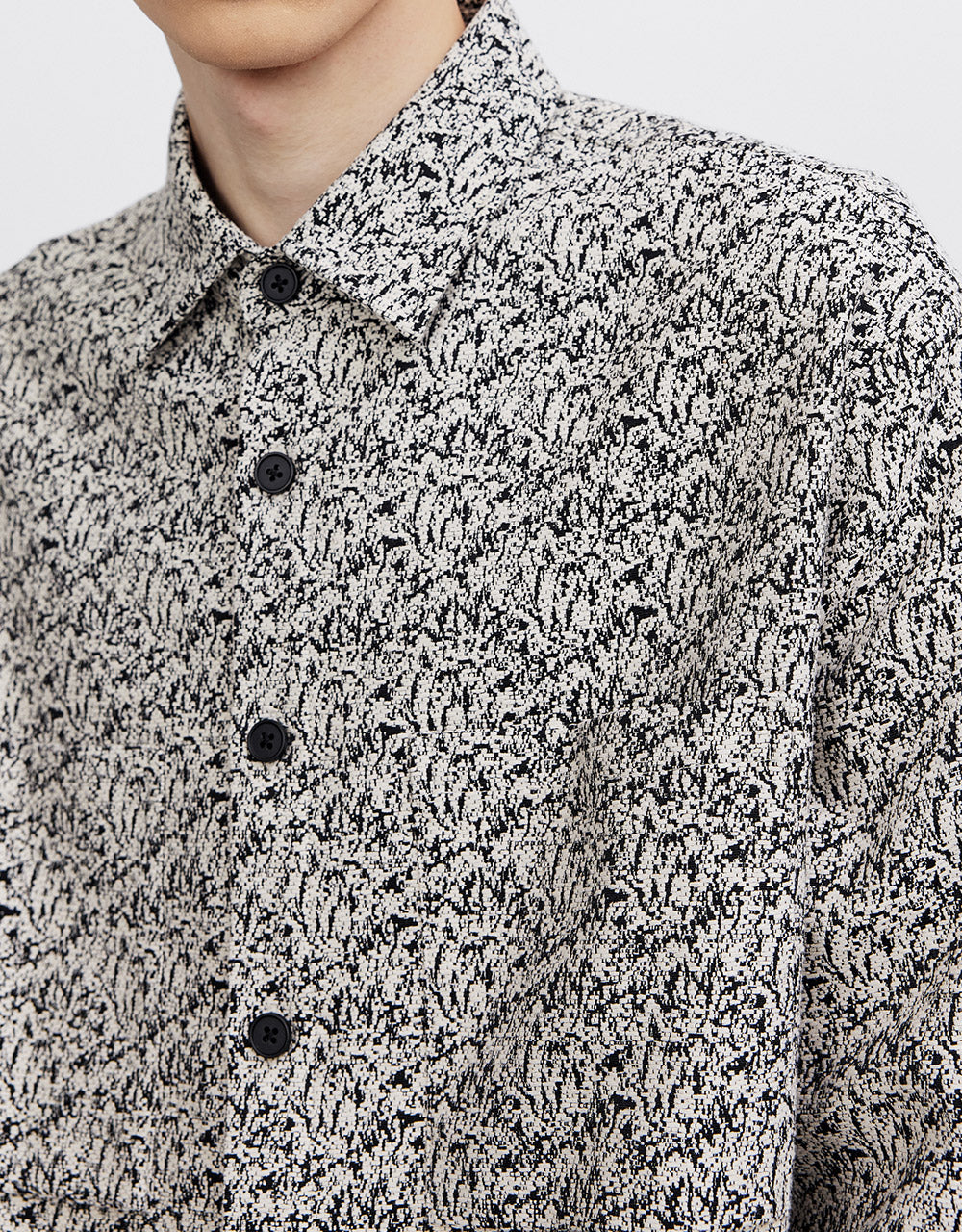 Printed Buttn Up Shirt