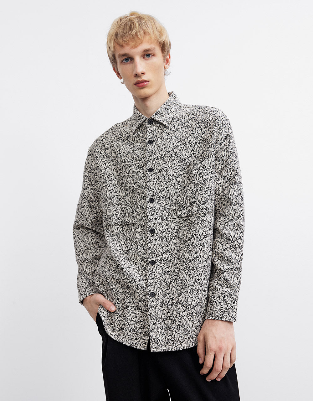Printed Buttn Up Shirt
