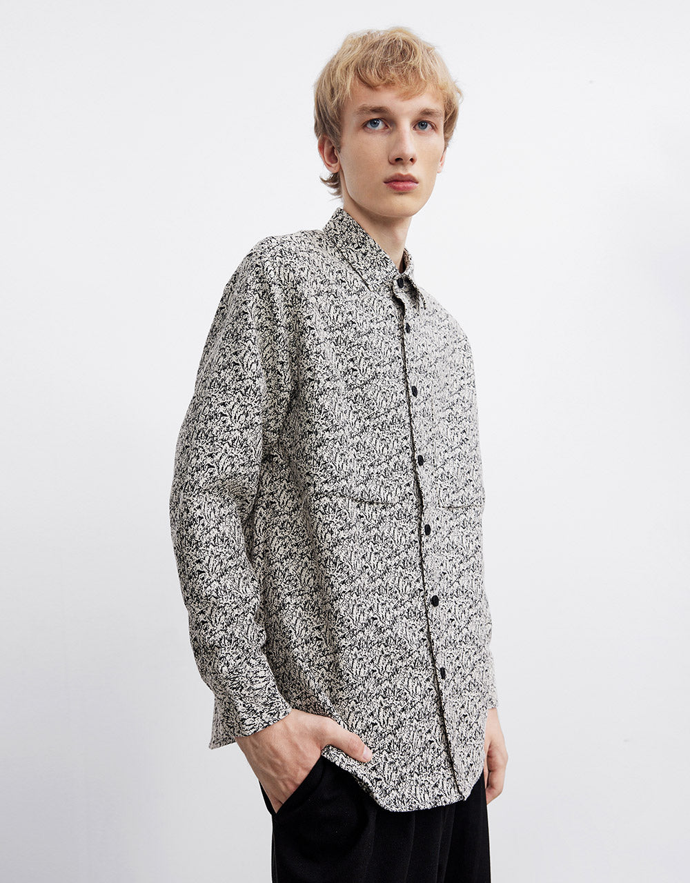 Printed Buttn Up Shirt