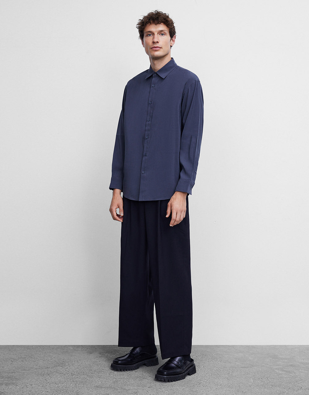Loose Fit Straight Pants