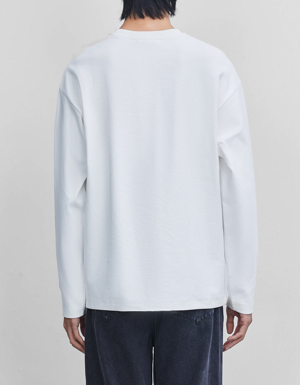 Letter Detail Sweatshirt