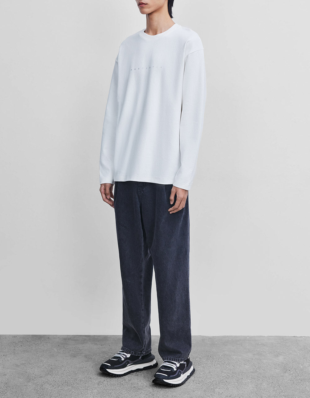 Letter Detail Sweatshirt