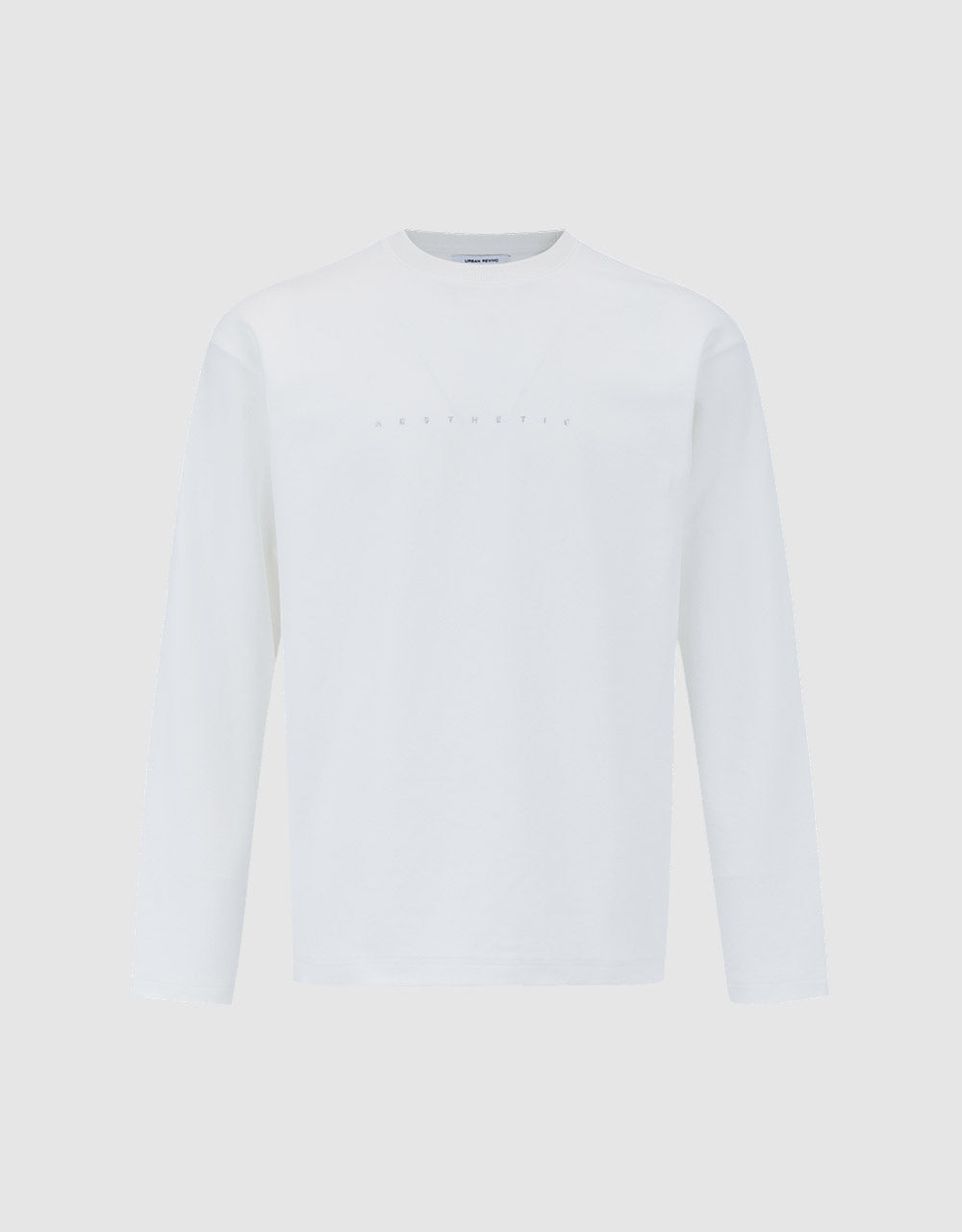 Letter Detail Sweatshirt