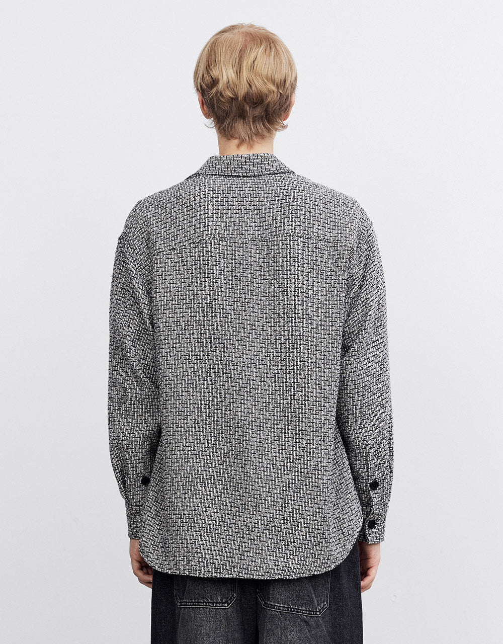 Patch Pocket Printed Shirt