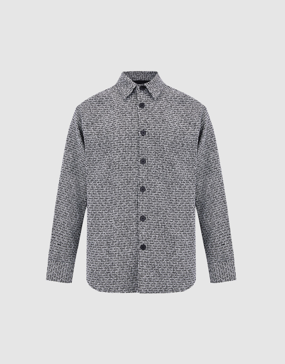 Patch Pocket Printed Shirt