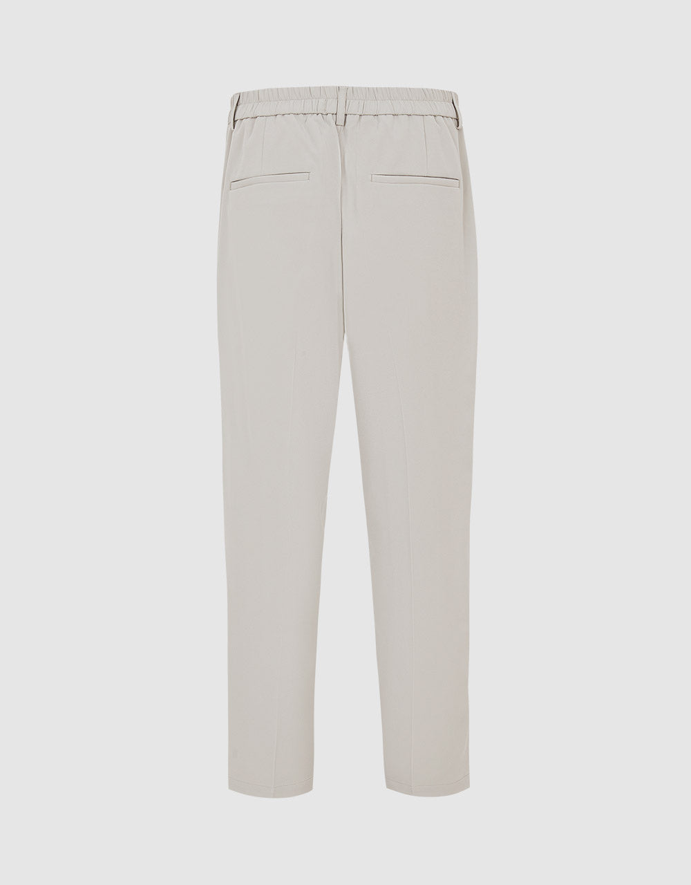 Pleated Straight Pants