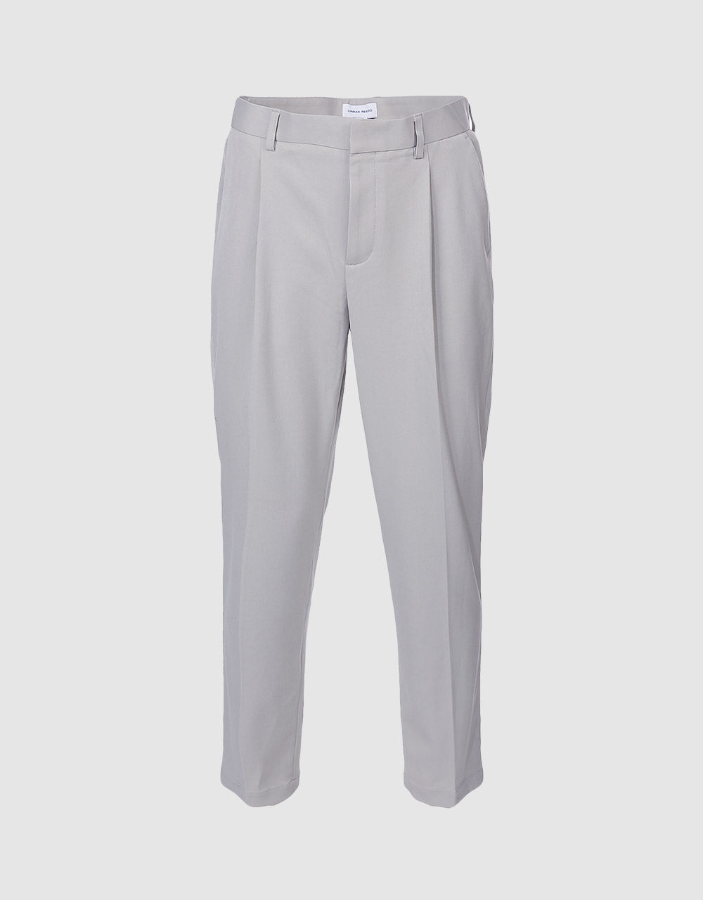 Pleated Straight Pants